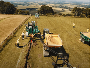 Dunstable Downs Project – Cable Plough